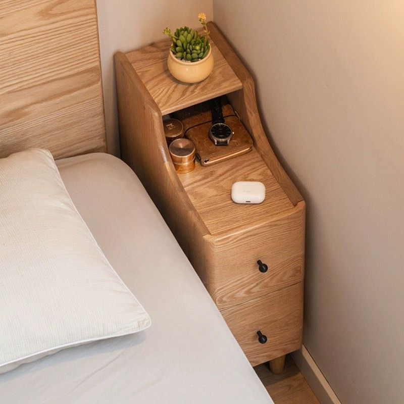 實木床頭櫃