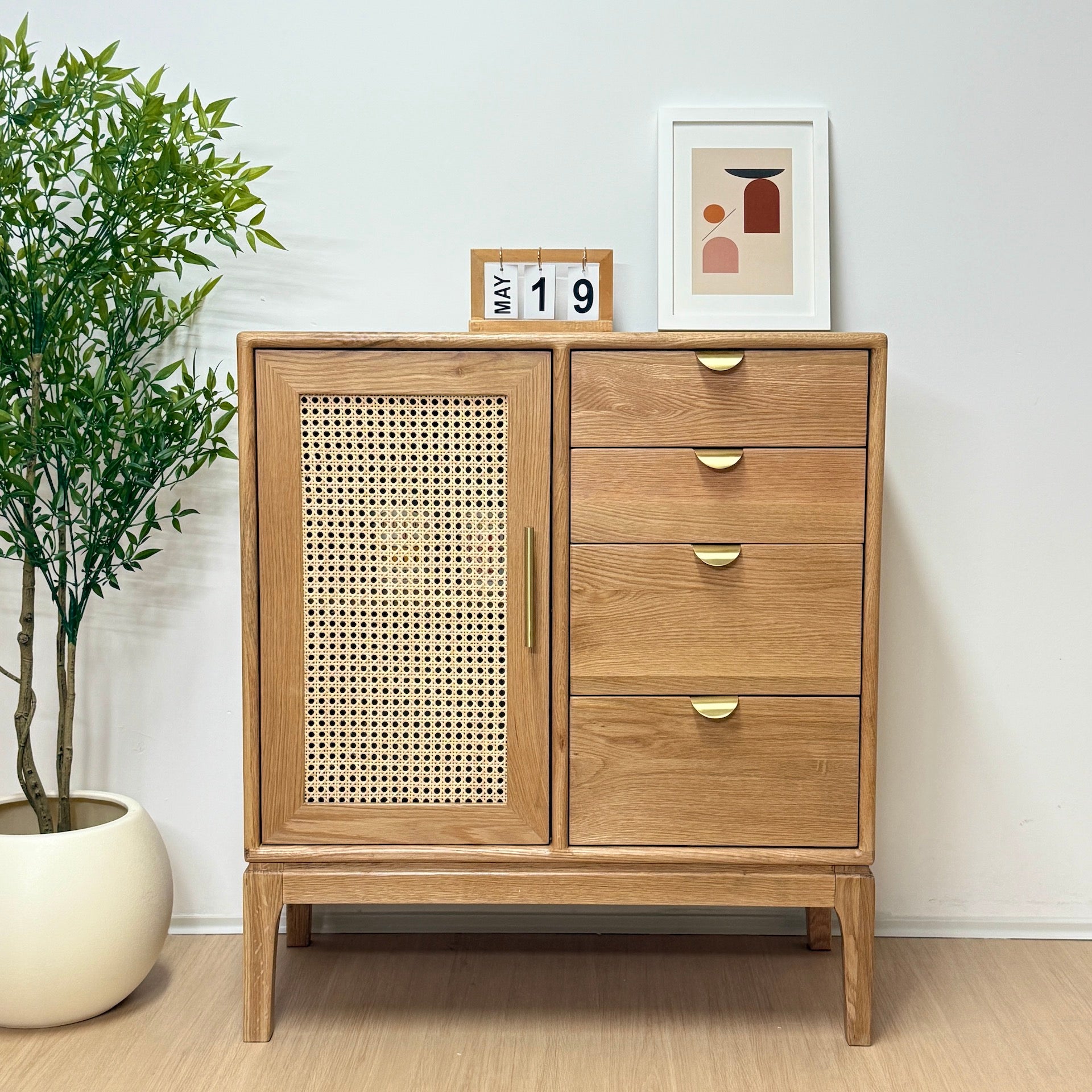 VERIS sideboard in white oak – Caterlog木錄