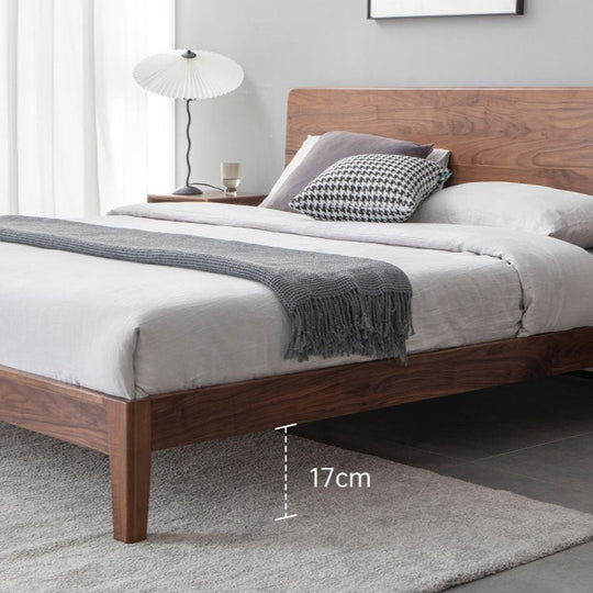 TEDALIST double bed black walnut (can be customized) 