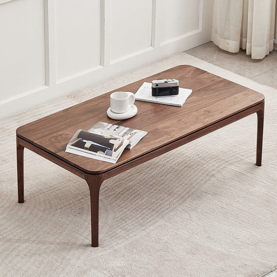 TEDALIST simple coffee table black walnut (can be customized) 