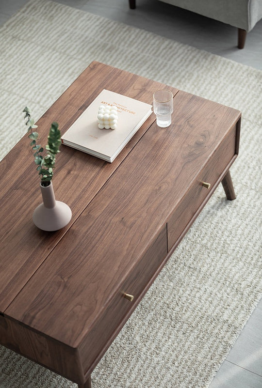 TEDALIST lifting coffee table black walnut (can be customized) 